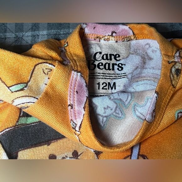 4 Piece Halloween Pajama Bundle Care Bears and Mickey Mouse Size 12 Months - Picture 5 of 8